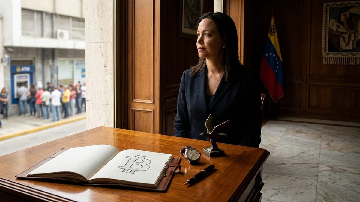 Bitcoin Advocate María Corina Machado Runs for Venezuelan Presidency