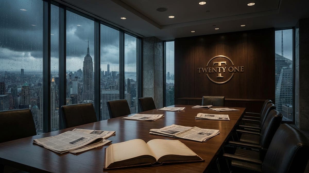 Bitcoin Treasury Company Twenty One Debuts on NYSE