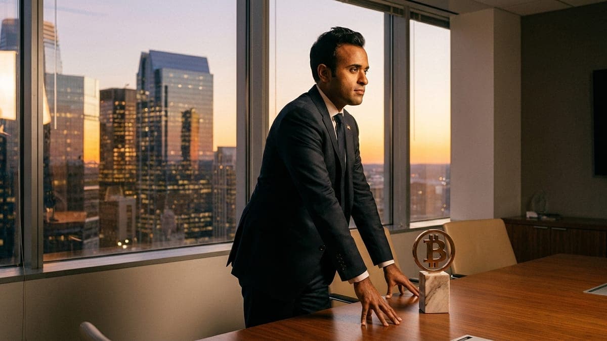 Vivek Ramaswamy's Bold Bitcoin Bet: Strive's $500M Raise