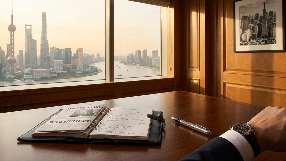 Asia's Wealthy Elite Bet Big on Crypto